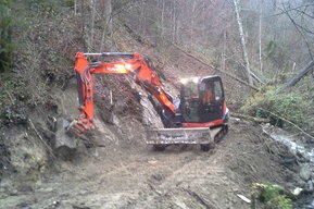 Wegbau von Erdbewegung Dagn